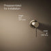 KOHLER K-77980-4A Components Wall-mount bathroom sink faucet handle, vibrant brushed bronze - view 3