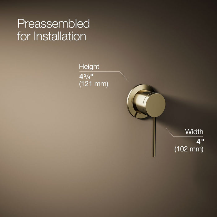 KOHLER K-77980-4A Components Wall-mount bathroom sink faucet handle