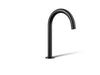 KOHLER K-77985 Components Deck-mount bath spout with Tube design, matte black