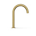KOHLER K-77985 Components Deck-mount bath spout with Tube design, vibrant brushed moderne brass - view 5