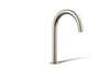 KOHLER K-77985 Components Deck-mount bath spout with Tube design, vibrant brushed nickel