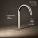 KOHLER K-77985 Components Deck-mount bath spout with Tube design, vibrant brushed nickel - view 4