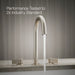 KOHLER K-77985 Components Deck-mount bath spout with Tube design, vibrant brushed nickel - view 5