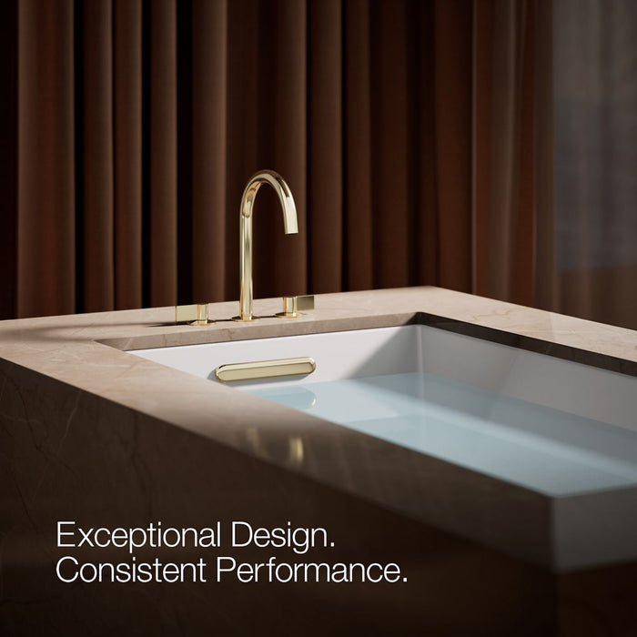 KOHLER K-77985 Components Deck-mount bath spout with Tube design, vibrant french gold - view 4