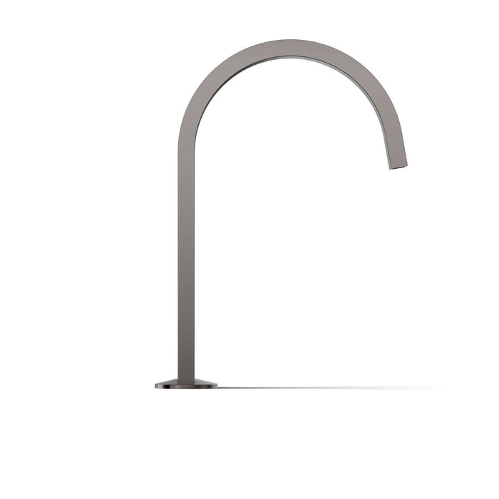 KOHLER K-77986 Components Deck-mount bath spout with Ribbon design, vibrant titanium - view 2