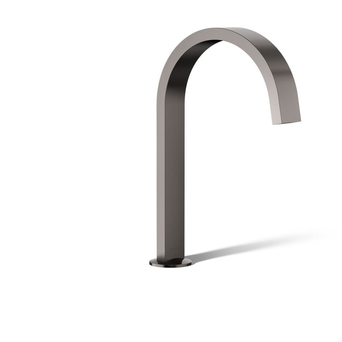 KOHLER K-77986 Components Deck-mount bath spout with Ribbon design, vibrant titanium - view 4