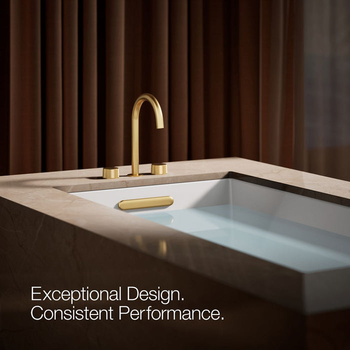 KOHLER K-77990-8 Components Deck-mount bath faucet handles with Oyl design
