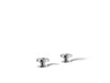 KOHLER K-77990-9 Components Deck-mount bath faucet handles with Industrial design, polished chrome