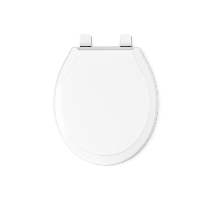 KOHLER K-78052-RL Rutledge ReadyLatch Quiet-Close round-front toilet seat, white - view 2