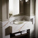 KOHLER K-7806 Carillon 17-3/4" round drop-in bathroom sink, no overflow, biscuit - view 2