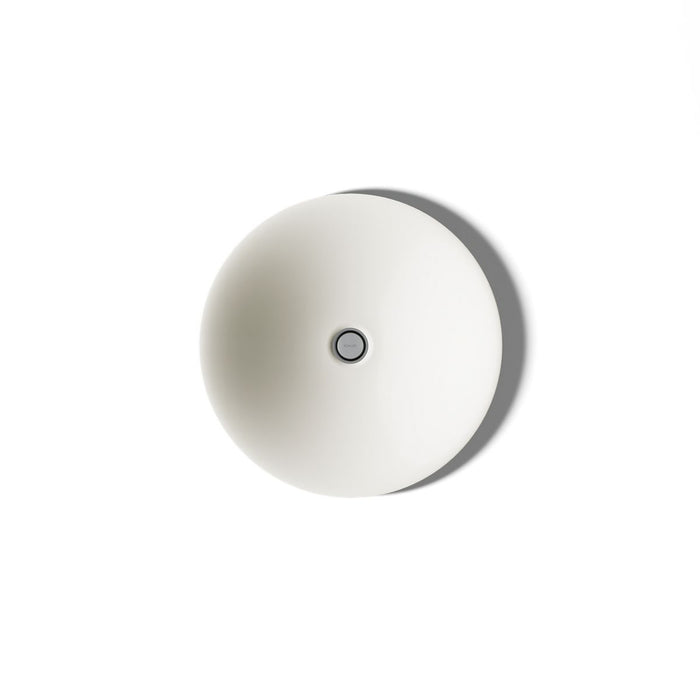 KOHLER K-7806 Carillon 17-3/4" round drop-in bathroom sink, no overflow, biscuit - view 4