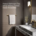 KOHLER K-78372 Components 18" towel bar, vibrant brushed moderne brass - view 2