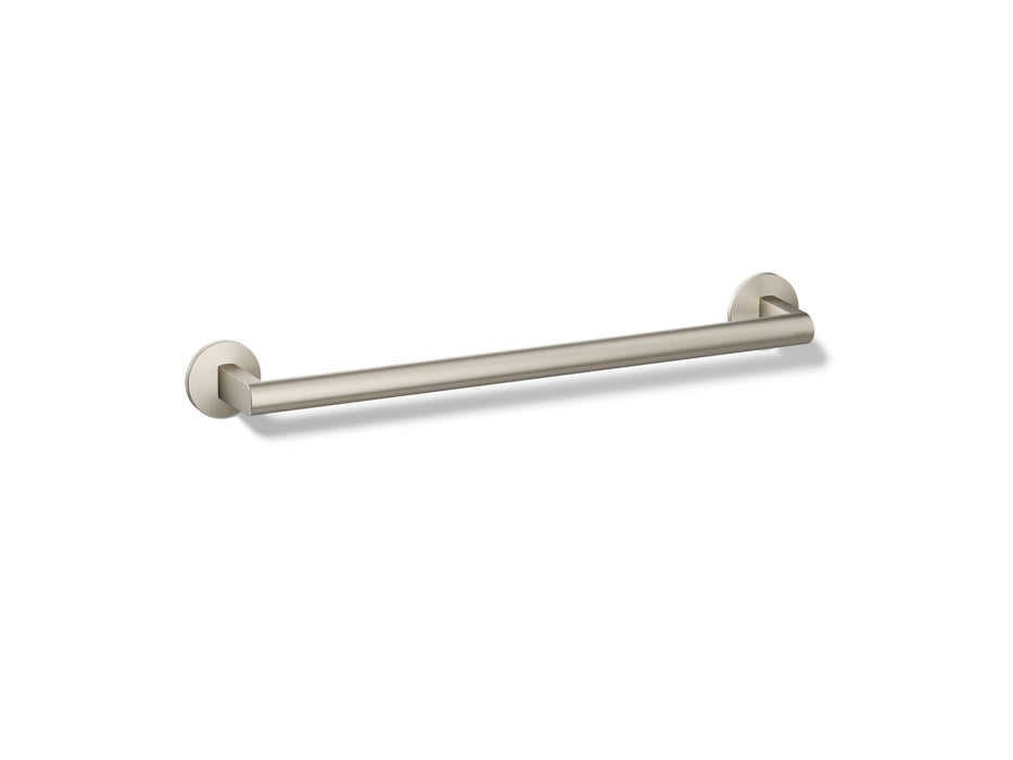 KOHLER K-78372 Components 18" towel bar, vibrant brushed nickel