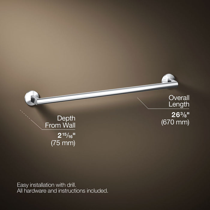 KOHLER K-78373 Components 24" towel bar