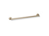 KOHLER K-78373 Components 24" towel bar, vibrant brushed bronze