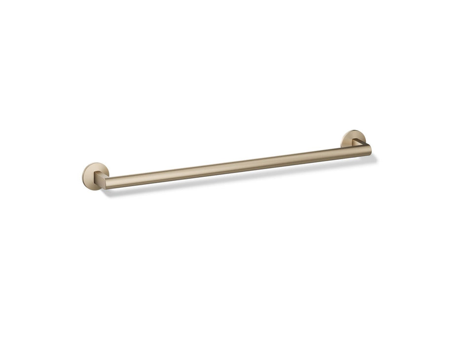 KOHLER K-78373 Components 24" towel bar, vibrant brushed bronze
