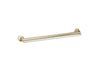 KOHLER K-78373 Components 24" towel bar, vibrant french gold