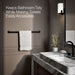 KOHLER K-78374 Components 30" towel bar, matte black - view 5