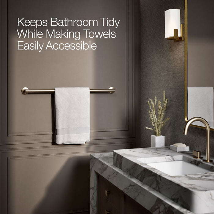KOHLER K-78374 Components 30" towel bar