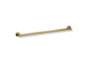 KOHLER K-78374 Components 30" towel bar, vibrant brushed moderne brass