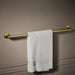 KOHLER K-78374 Components 30" towel bar, vibrant brushed moderne brass - view 3