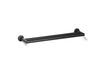 KOHLER K-78375 Components Double towel bar, matte black