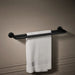 KOHLER K-78375 Components Double towel bar, matte black - view 4