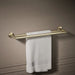 KOHLER K-78375 Components Double towel bar, vibrant french gold - view 3
