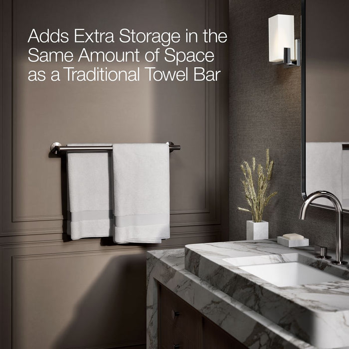 KOHLER K-78375 Components Double towel bar