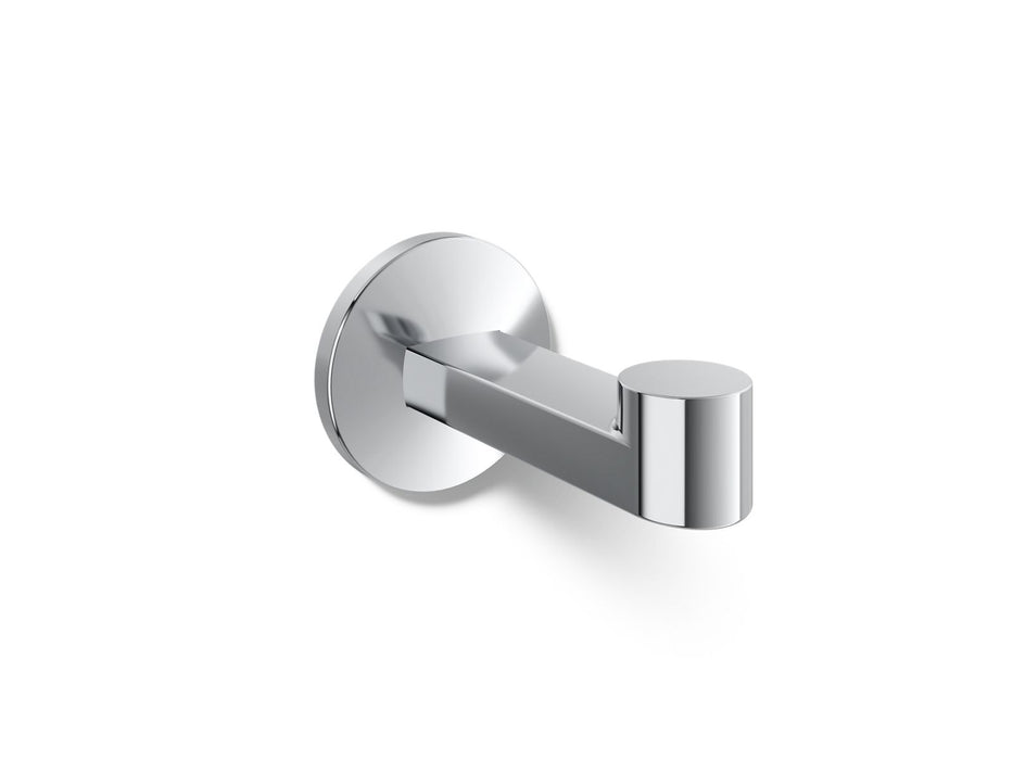 KOHLER K-78378 Components Robe hook, polished chrome