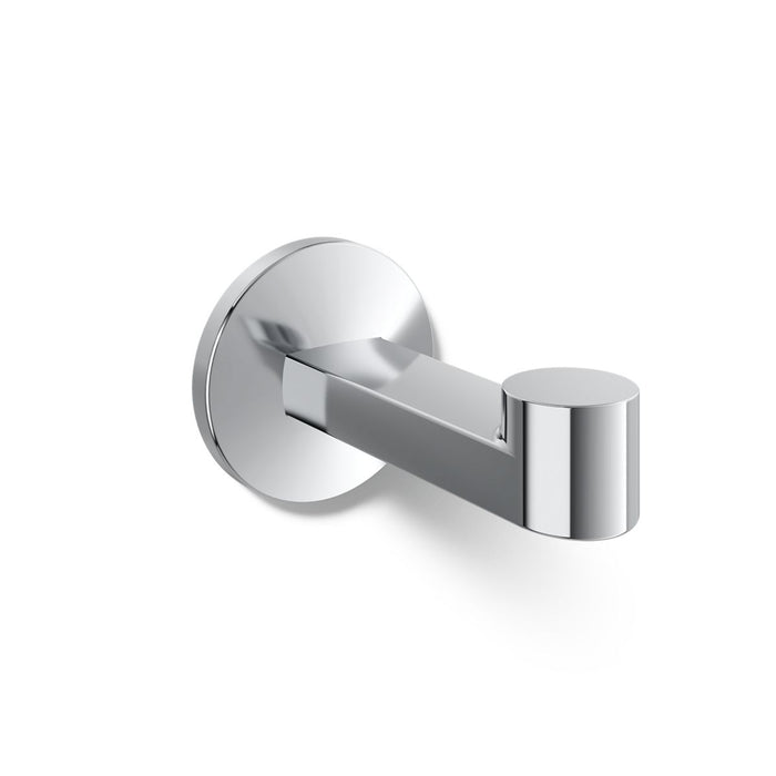 KOHLER K-78378 Components Robe hook, polished chrome - view 4