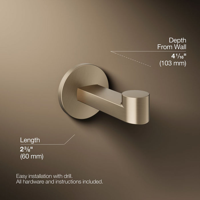 KOHLER K-78378 Components Robe hook