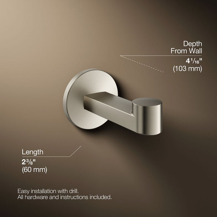 KOHLER K-78378 Components Robe hook
