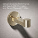 KOHLER K-78378 Components Robe hook, vibrant french gold - view 5