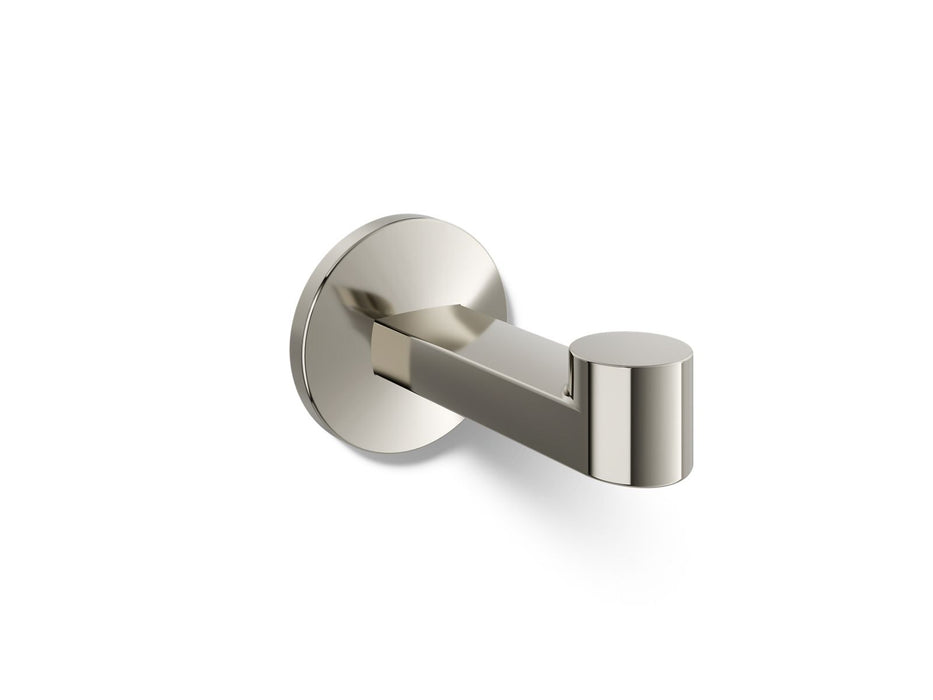KOHLER K-78378 Components Robe hook, vibrant polished nickel