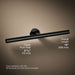 KOHLER K-78379 Components Double towel arm, matte black - view 4