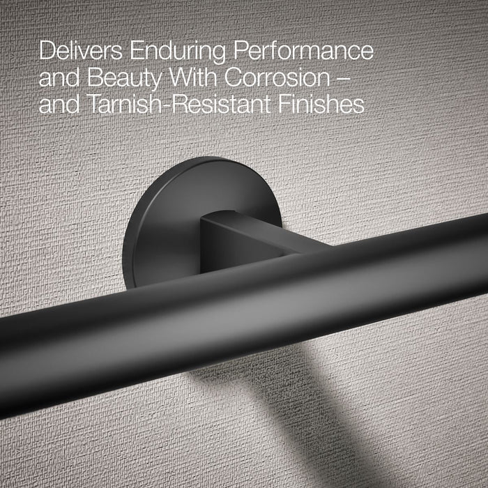 KOHLER K-78379 Components Double towel arm, matte black - view 5