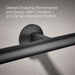 KOHLER K-78379 Components Double towel arm, matte black - view 5