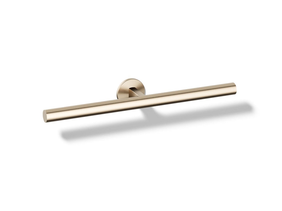 KOHLER K-78379 Components Double towel arm, vibrant brushed bronze