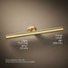 KOHLER K-78379 Components Double towel arm, vibrant brushed moderne brass - view 5