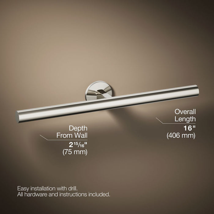 KOHLER K-78379 Components Double towel arm