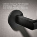 KOHLER K-78382 Components Pivoting toilet paper holder, matte black - view 3