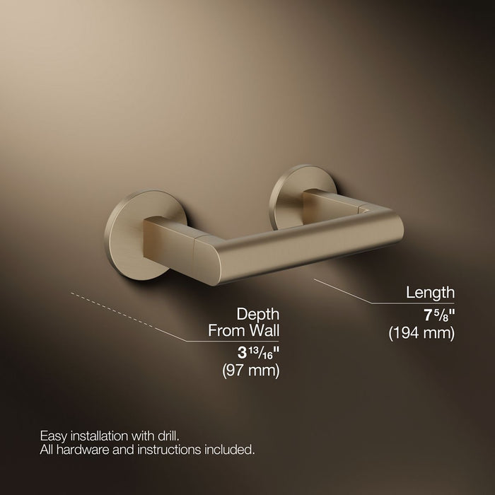 KOHLER K-78382 Components Pivoting toilet paper holder