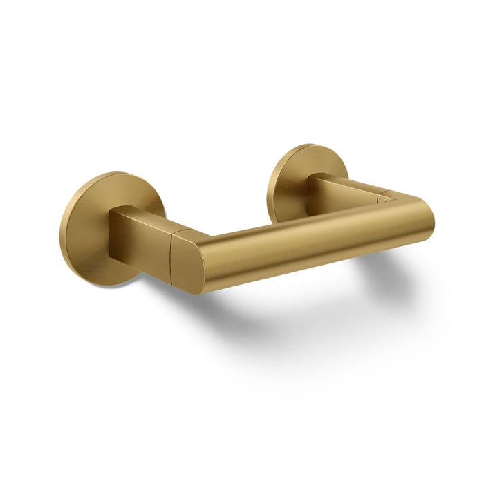 KOHLER K-78382 Components Pivoting toilet paper holder, vibrant brushed moderne brass - view 4