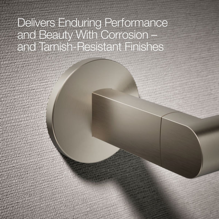 KOHLER K-78382 Components Pivoting toilet paper holder, vibrant brushed nickel - view 5