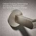 KOHLER K-78382 Components Pivoting toilet paper holder, vibrant brushed nickel - view 5