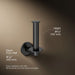 KOHLER K-78383 Components Vertical toilet paper holder, matte black - view 5
