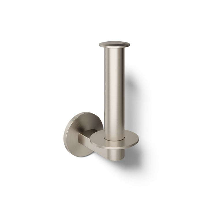 KOHLER K-78383 Components Vertical toilet paper holder, vibrant brushed nickel - view 4