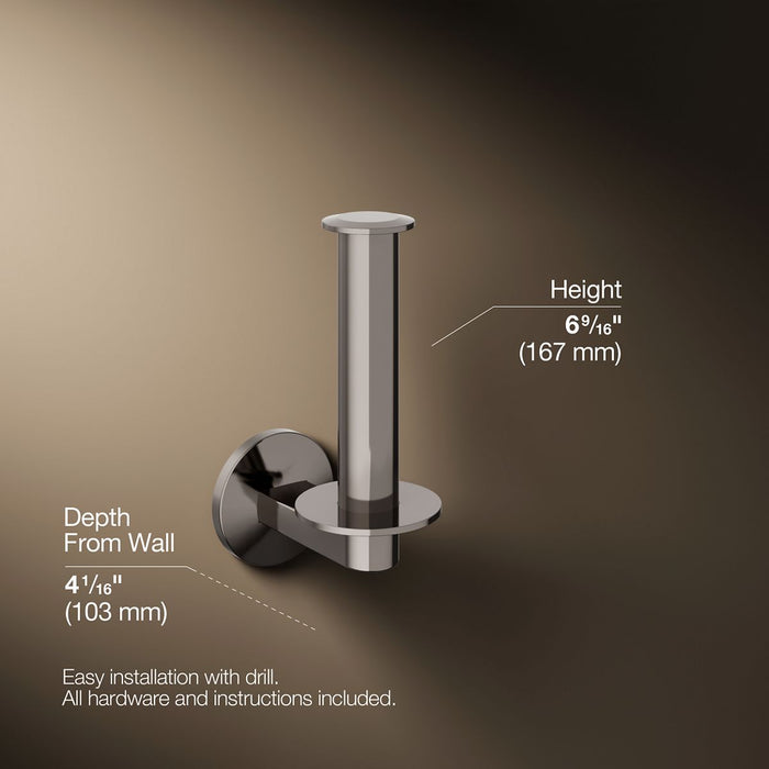 KOHLER K-78383 Components Vertical toilet paper holder