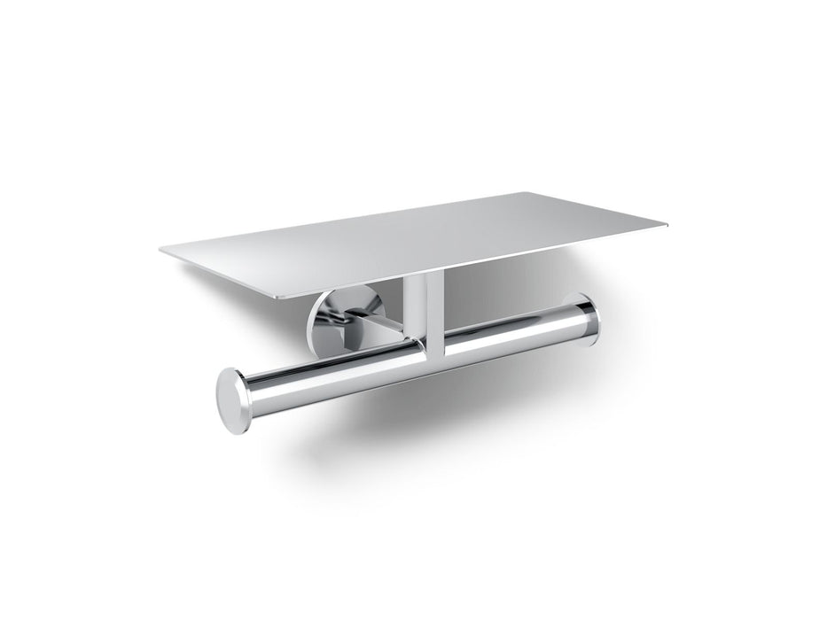 KOHLER K-78384 Components Covered double toilet paper holder